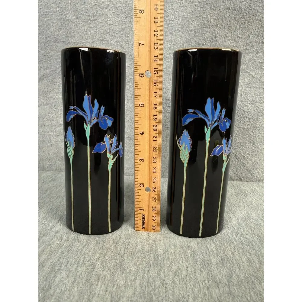 Lot of 2 Otagiri Blue Iris 6.75